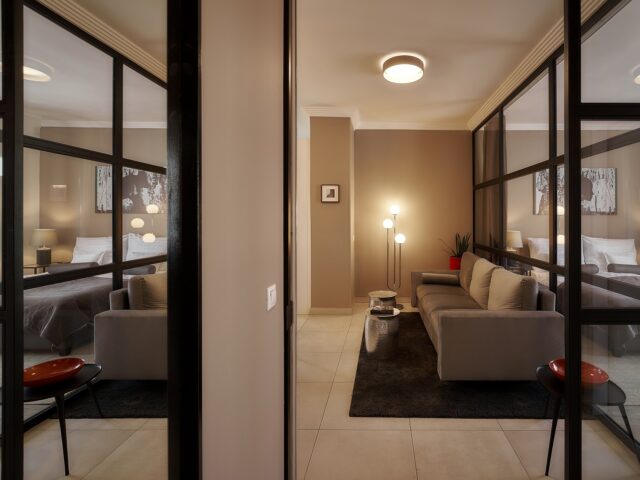 Amazing design flat in Dohány street with balcony