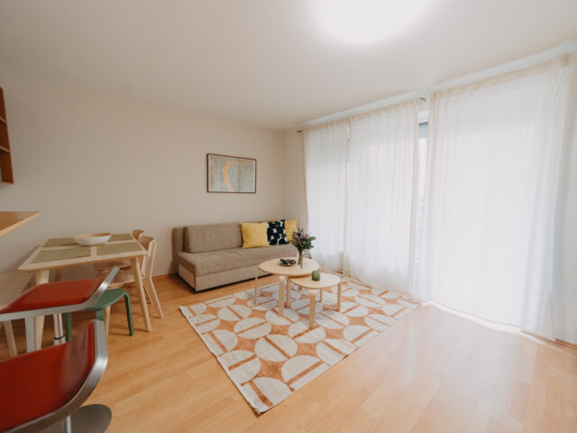 OrangeHomes One bedroom art apartment